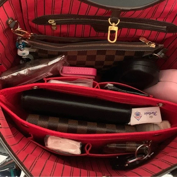 BLACK HANDBAG ORGANIZER - Complete with Multiple Pockets! - Picture 4 of 4